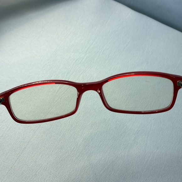 MarchOn NYC Junior red & black kids prescription glasses/frame with accesories - Picture 10 of 16